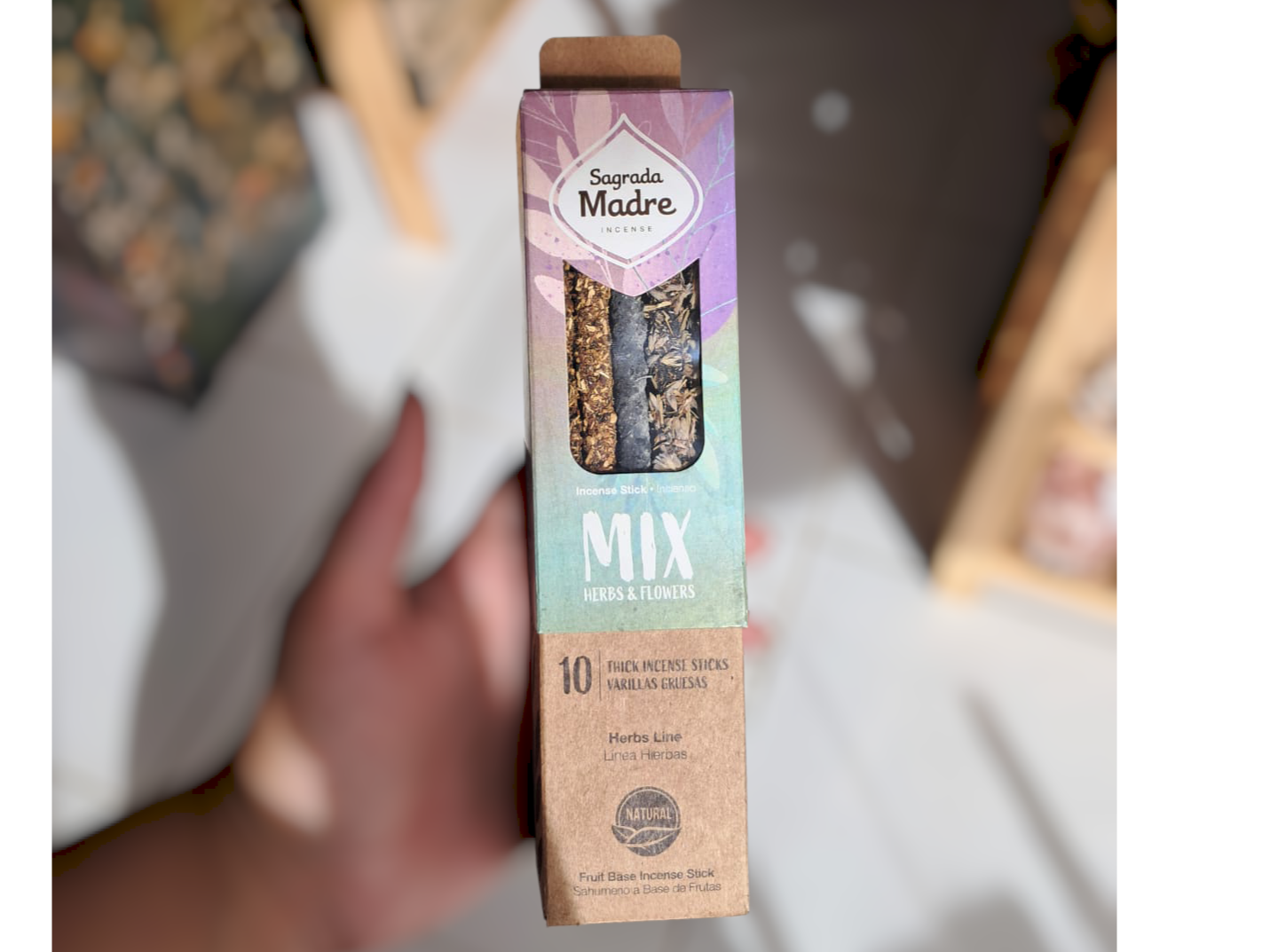 Sahumerio Linea Herbal MIX x10v