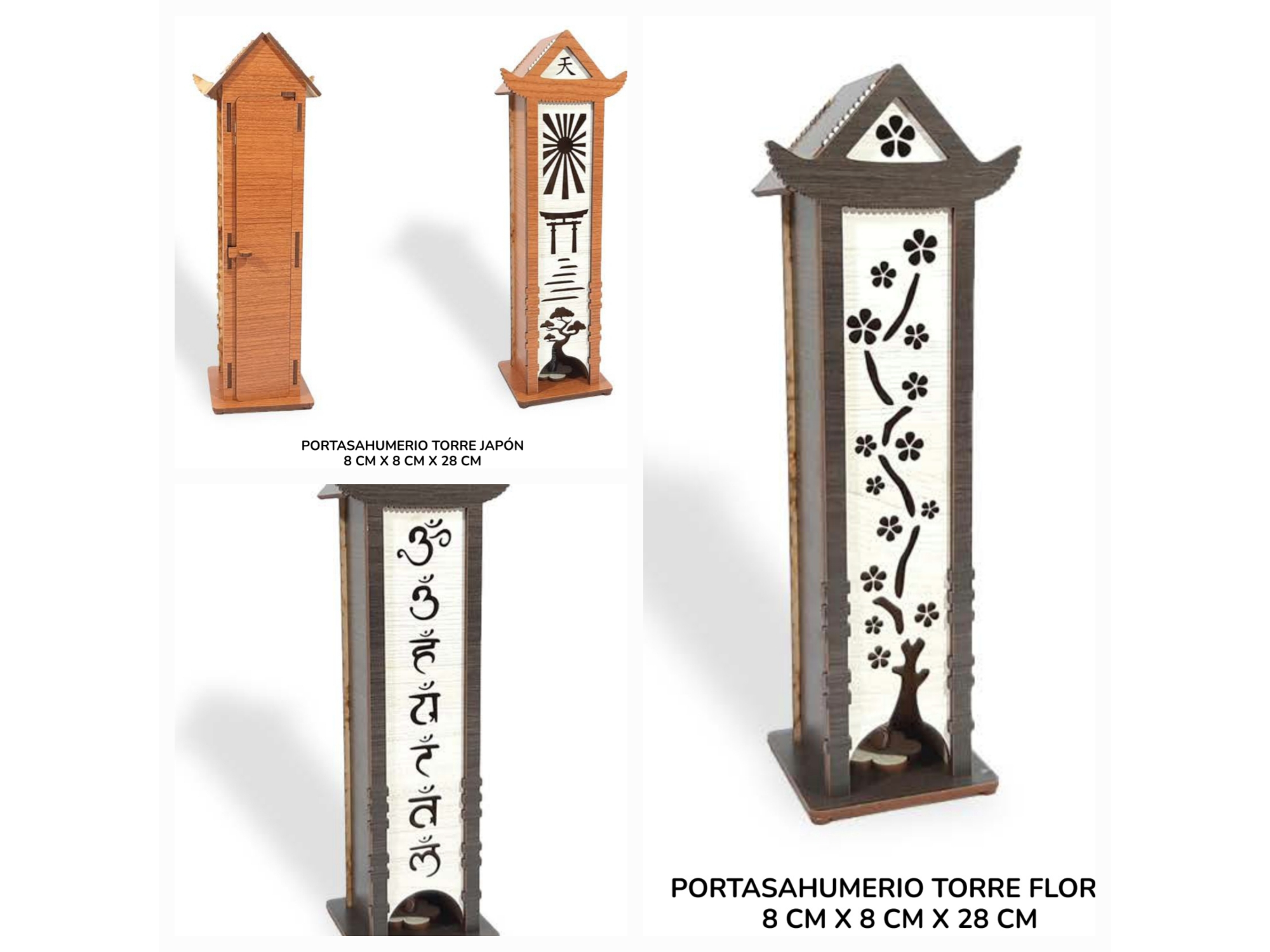 Casita Porta Sahumerios Torre