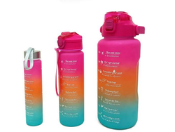 Set x3 Botellas Deportivas