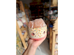 ART Lampara De Sal Cuenco Ceramica MEDIANO