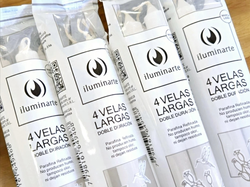 Velas de Corte Larga x4