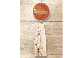 Colgante Deco Borla Chapa