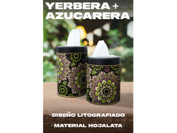 Set Latas Litografiadas Yerbero & Azucarero (Copia)