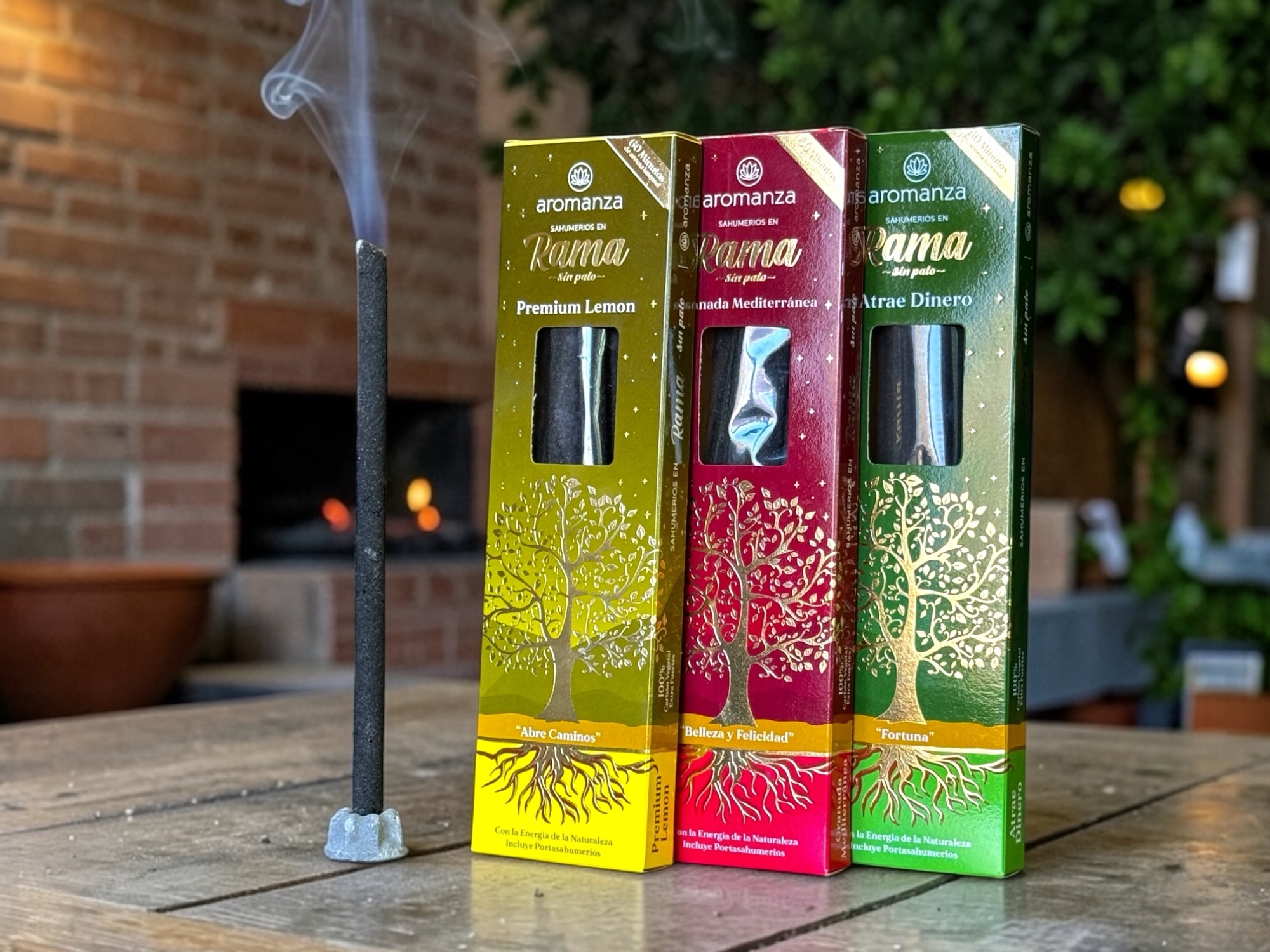 NUEVOS Sahumerios en Rama x6v AROMANZA