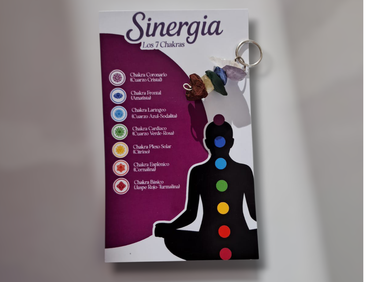 Dije Piedra 7 Chakras