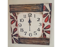 Reloj Diseño Artesanal CUADRADO
