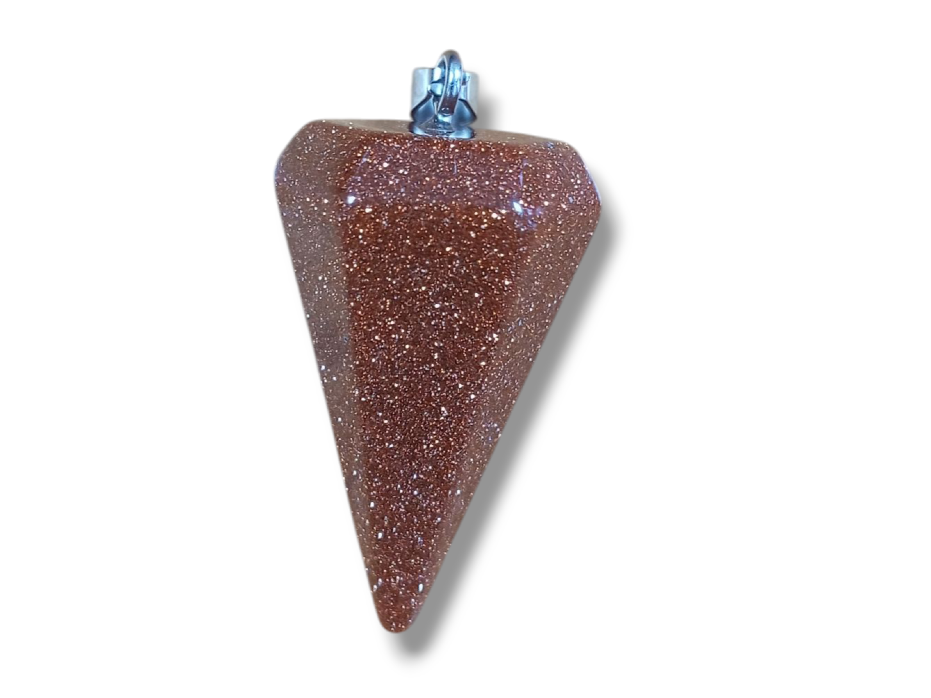 Dije Pendulo PIEDRA DEL SOL RECONSTRUIDA