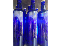Botella Azul para Agua Solarizada