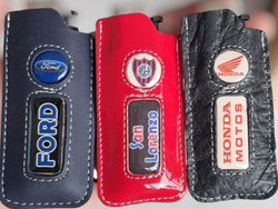 Encendedor con Dome Funda de Cuero