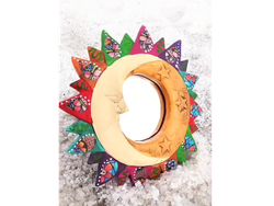 Espejo Sol & Luna ARTESANAL