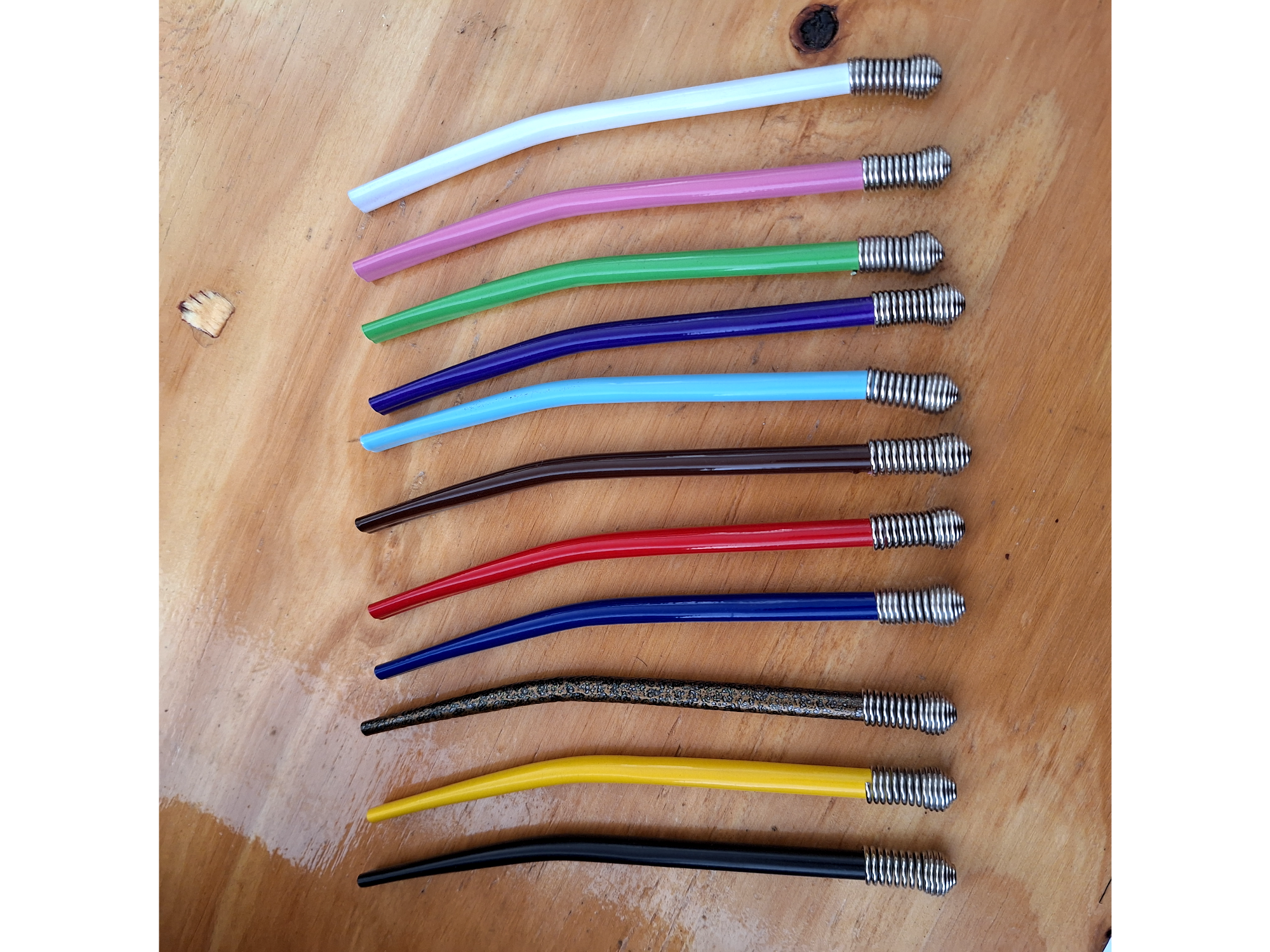 Bombilla Chucaro Aluminio Pintada (Granel)