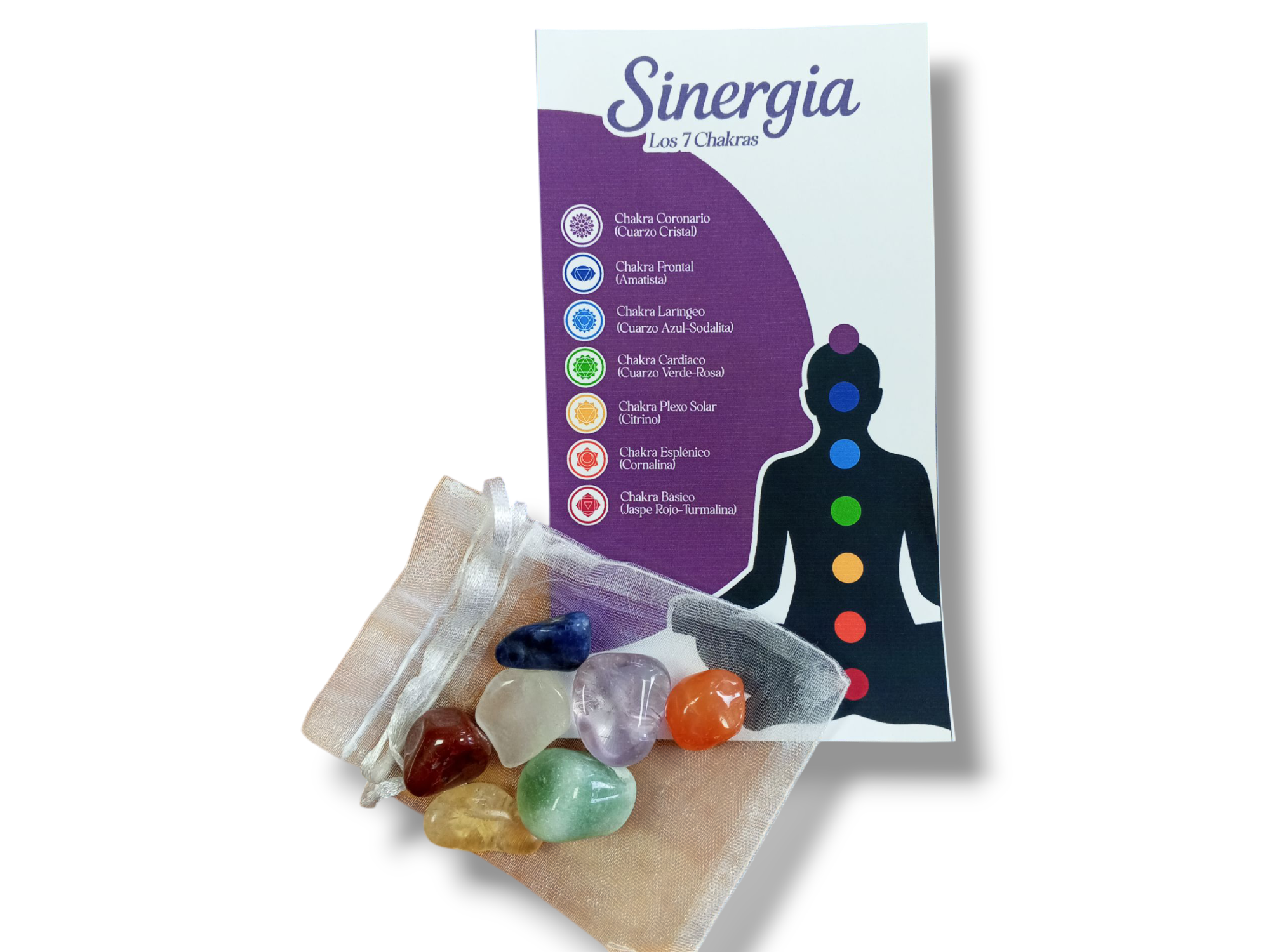 Kit de Piedras 7 Chakras