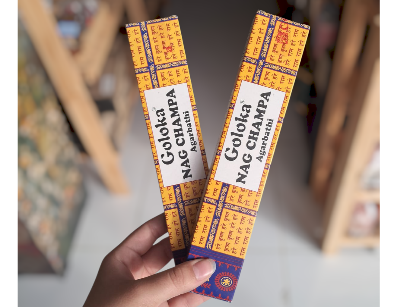 Sahumerios Goloka Nag Champa