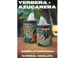 Set Latas Litografiadas Yerbero & Azucarero (Copia)
