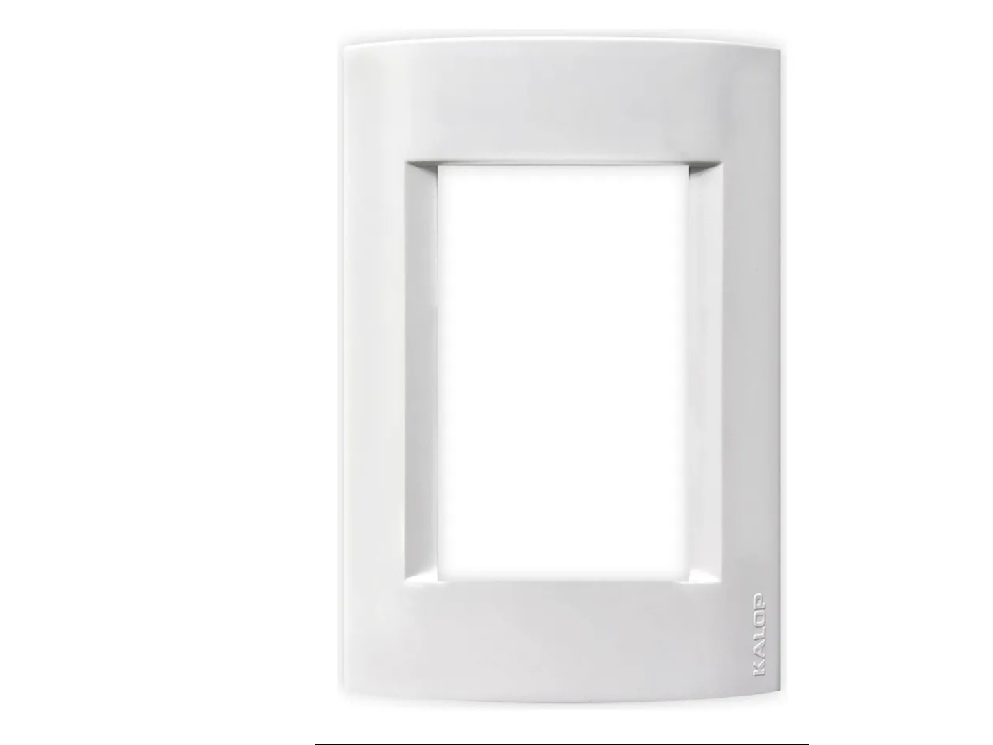 Tapa bastidor kalop Kalop 10x5 color blanca línea civil (Copia)