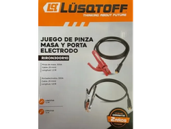 Juego Pinza Masa Porta Elect. P/ Soldadora Inverter RIRON300R10