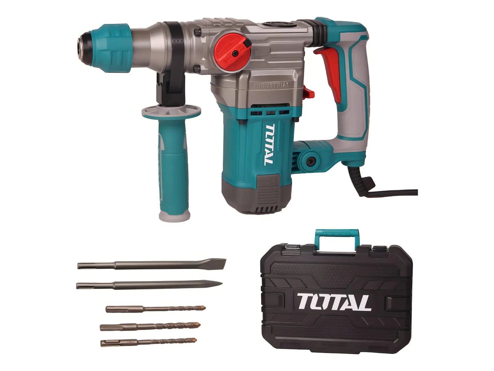 Rotomartillo SDS Plus TOTAL 1500W 5.5J Encastre Sds Plus-20012
