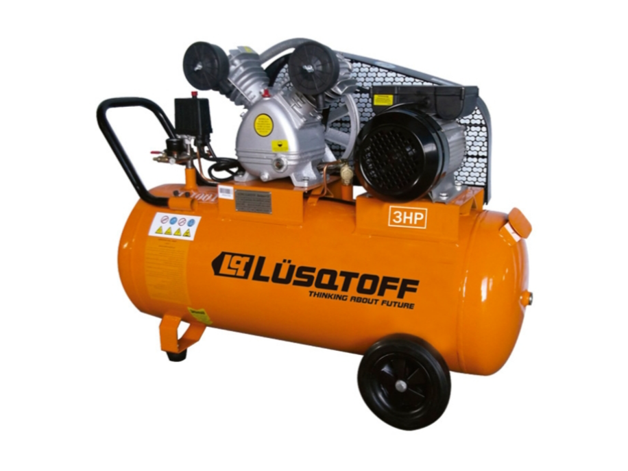 Compresor bicilíndrico 100L 3 HP Lusqtoff