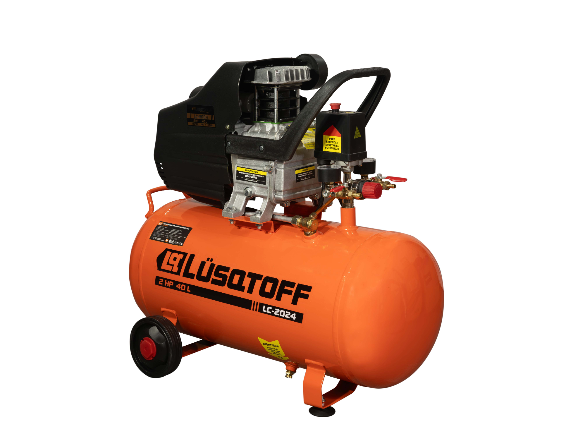 COMPRESOR DE 40LTS MONOFASICO-LC-2040