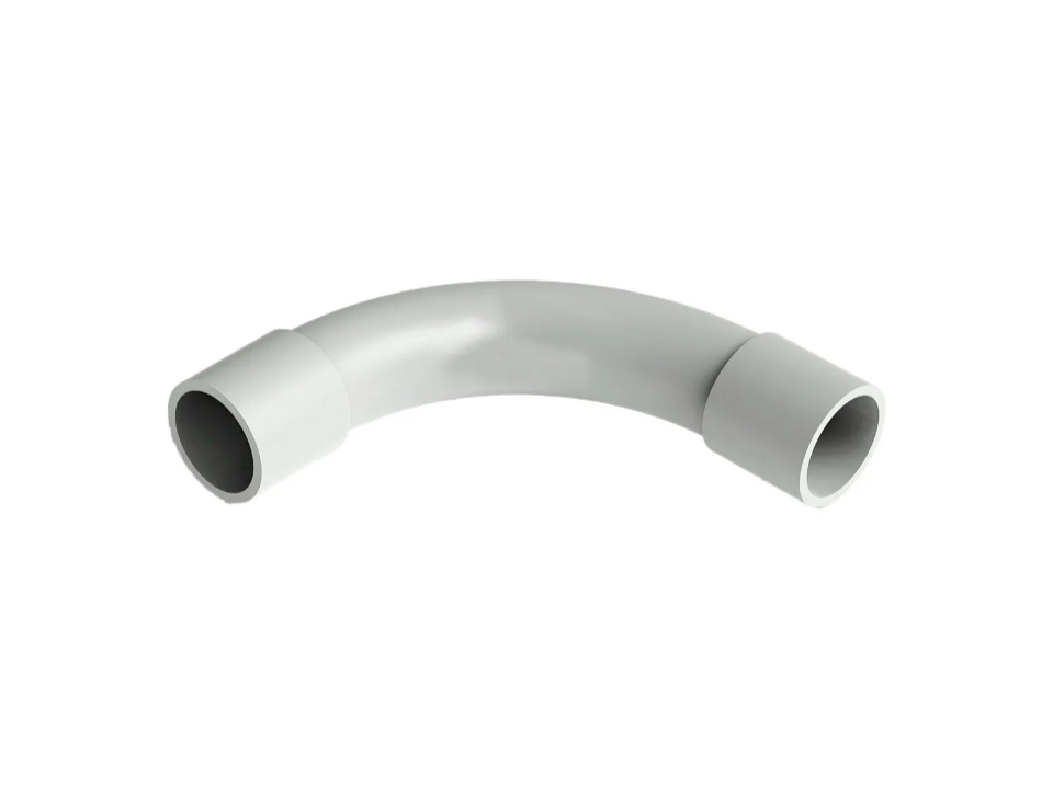 Curva 20mm para caño rígido color Gris