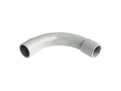 Curva 20mm para caño rígido color Gris