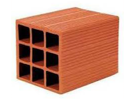 LADRILLO CERAMICO HUECO 18X18X33