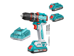 Taladro Percutor Brushless 66nm 20v Total + 2 Bat