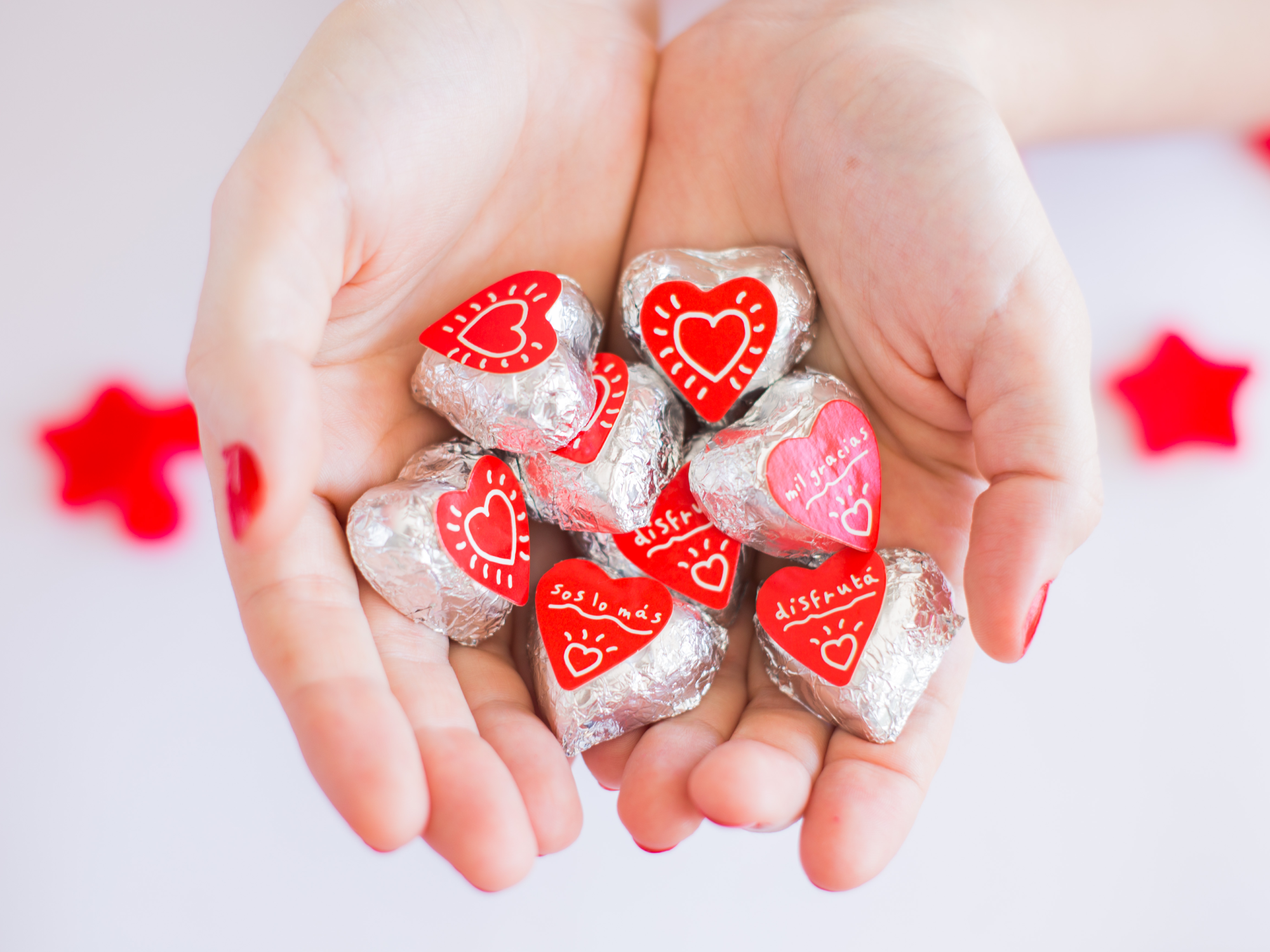 Corazoncitos con almendras (Pack de 24 unidades)