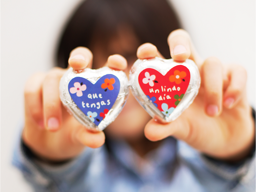 Corazones con dulce de leche (Pack de 24 unidades)