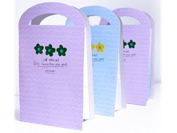 Bolsitas Pastel con tarjetita "Felíz Año" (Pack de 12 unidades)