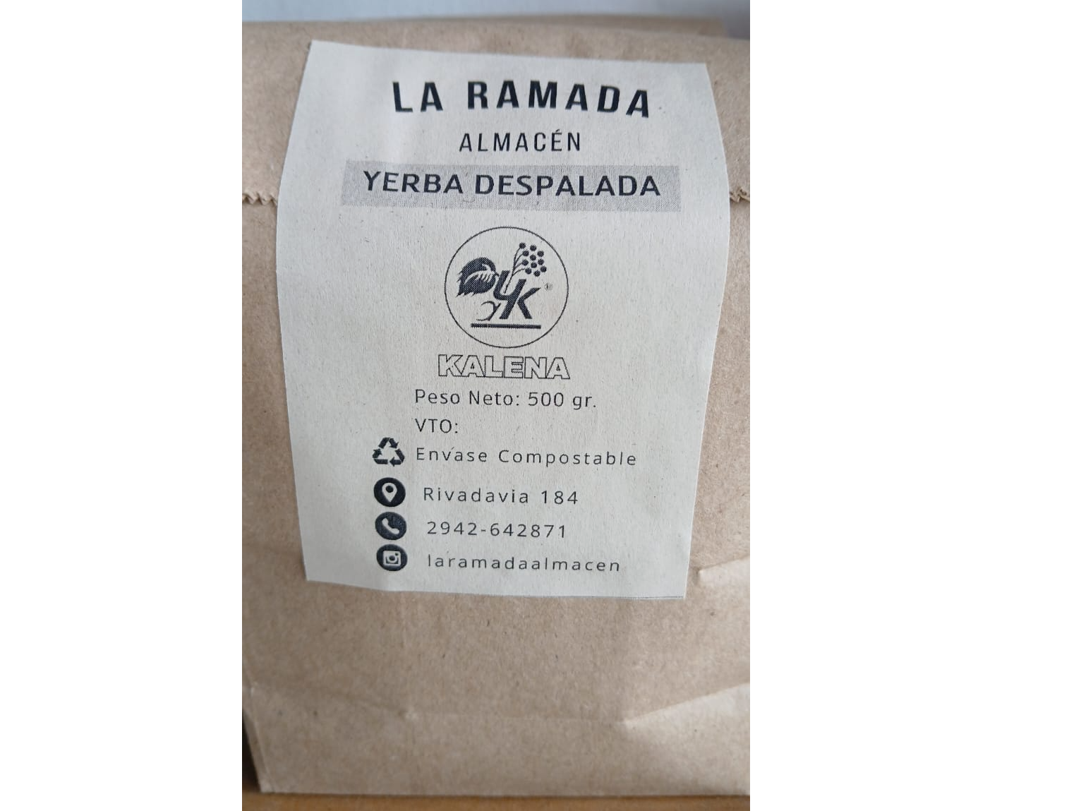 "Kalena" Despalada (Fraccionada) 500 gr