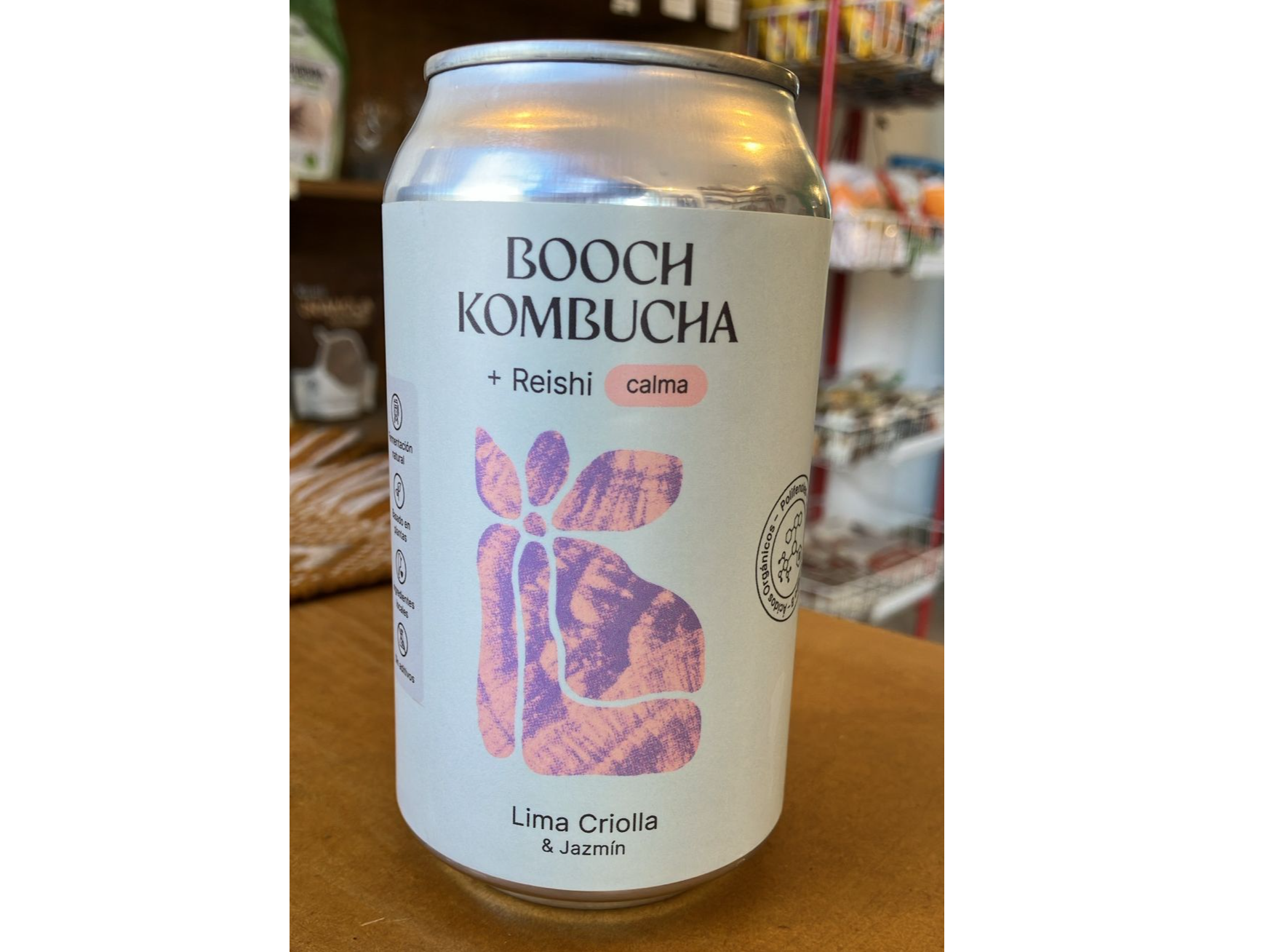 Kombucha Lima, Jazmín + Reishi "Booch"