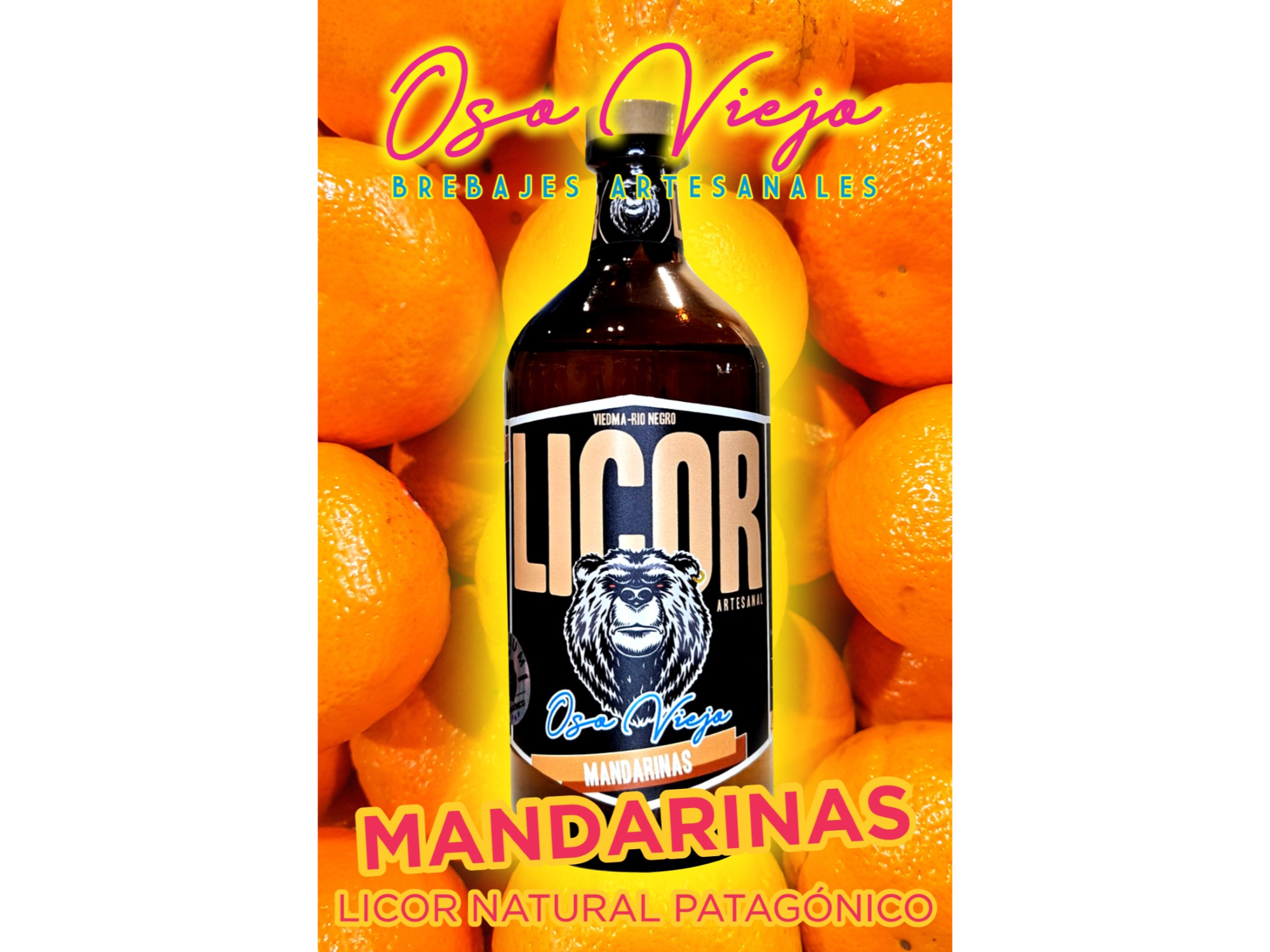 Licor de Mandarinas "Oso Viejo"
