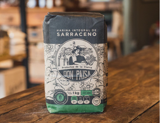 Sarraceno "Don Paisa" 1/2 kg (fraccionada)