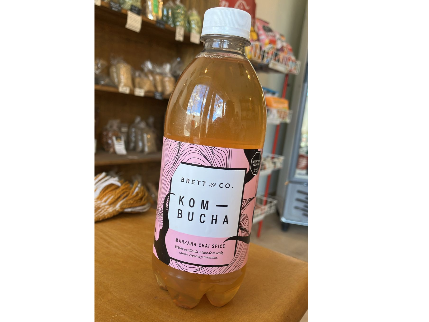 Kombucha Canela, Especias y Manzana "Brett & Co"