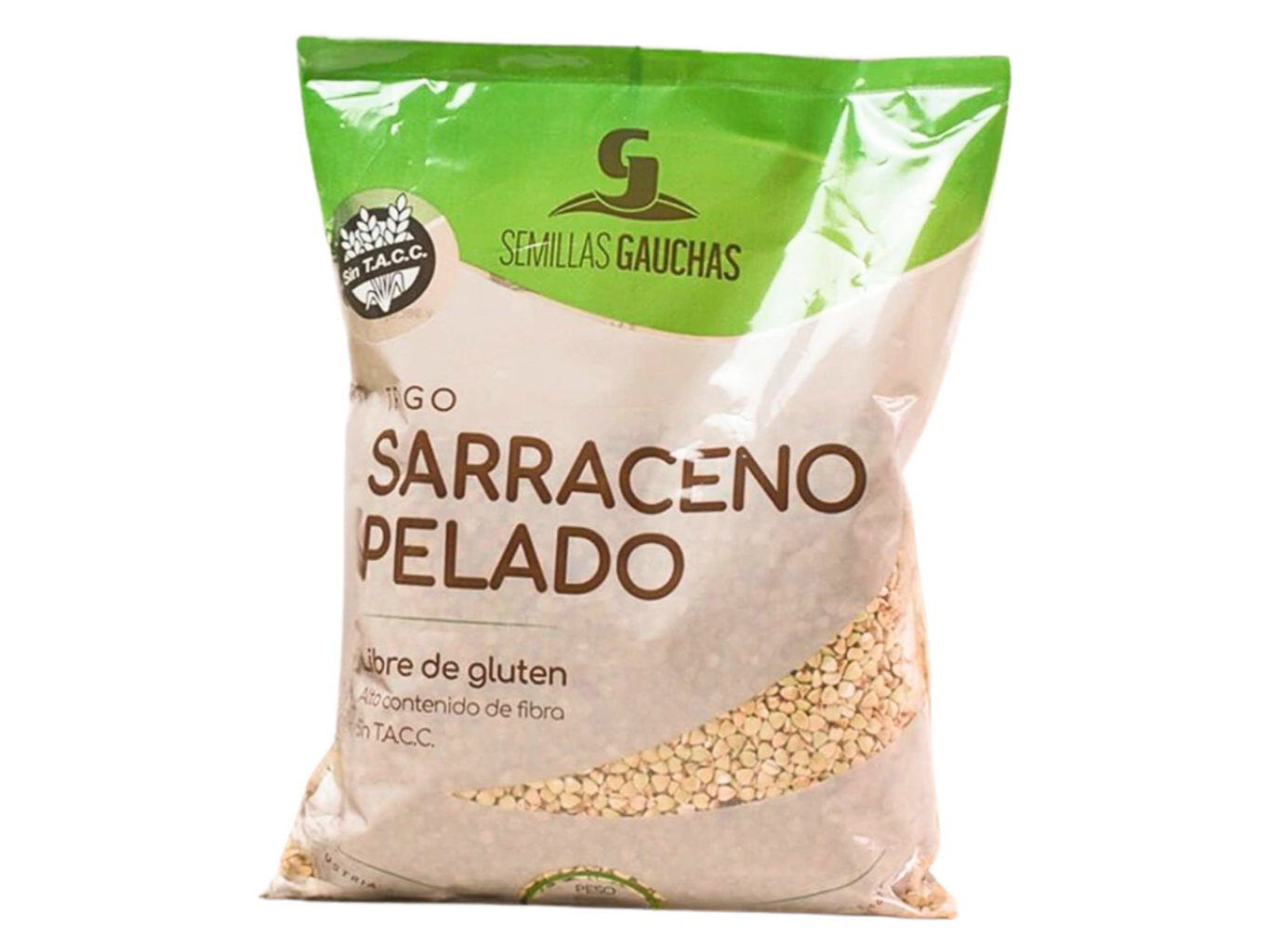 Sarraceno Pelado "Semillas Gauchas" 500 gr | SIN GLUTEN