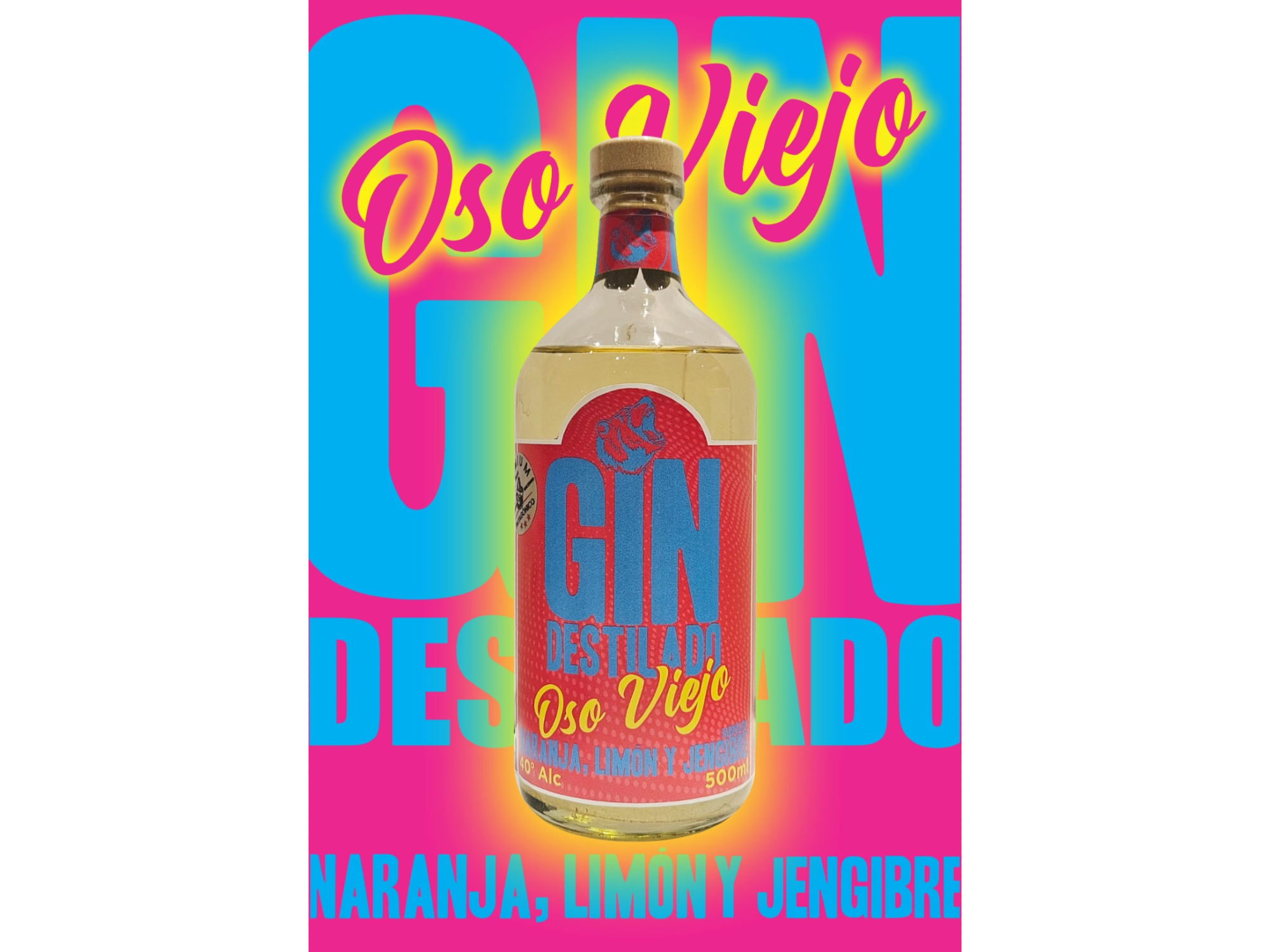 Gin Mix Cítricos "Oso Viejo"