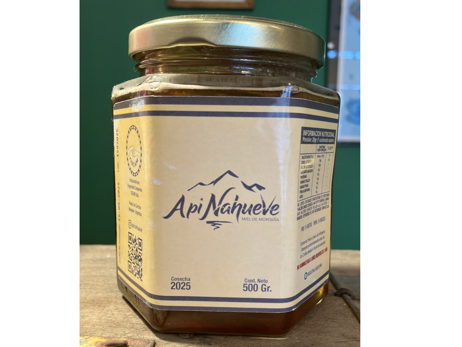 Miel Pura "Api Nahueve" x 500 gr.