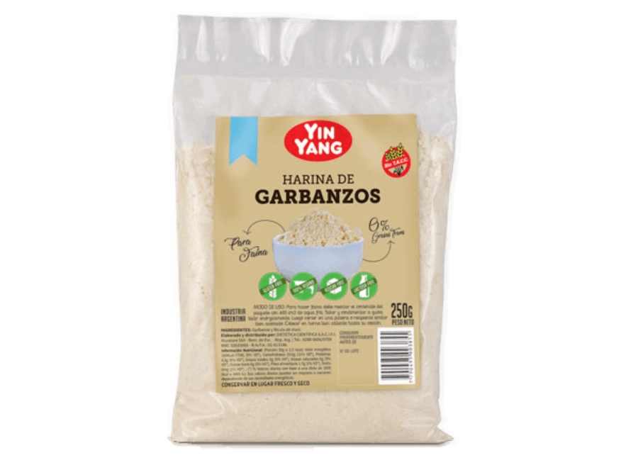 Harina de garbanzos "Yin Yang" 250 gr