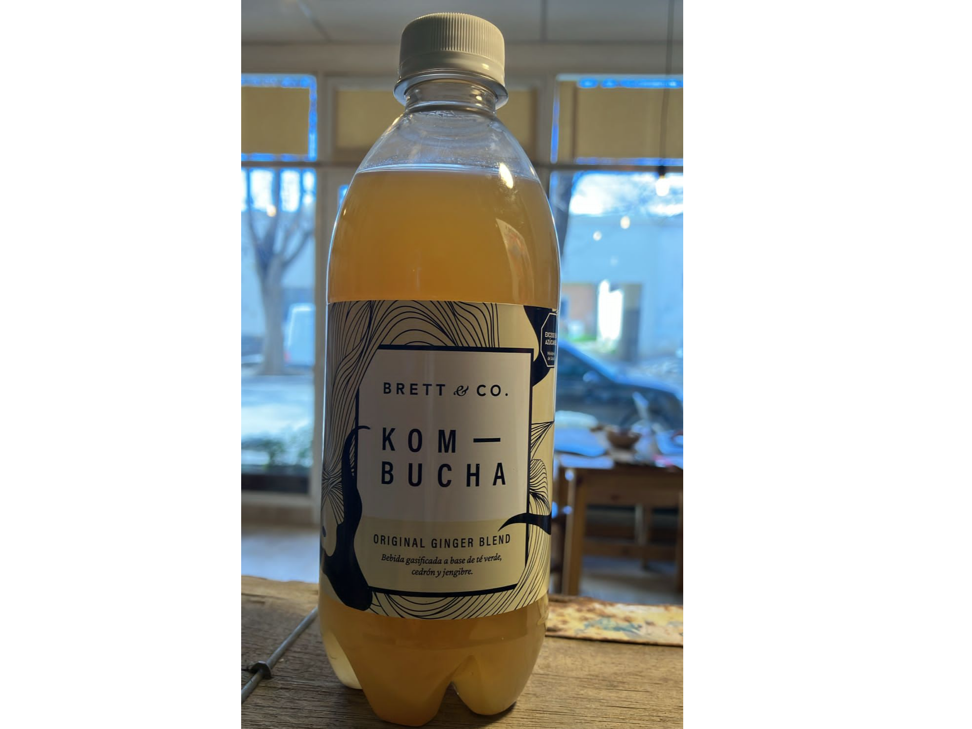 Kombucha Cedrón y Jengibre "Brett & Co"