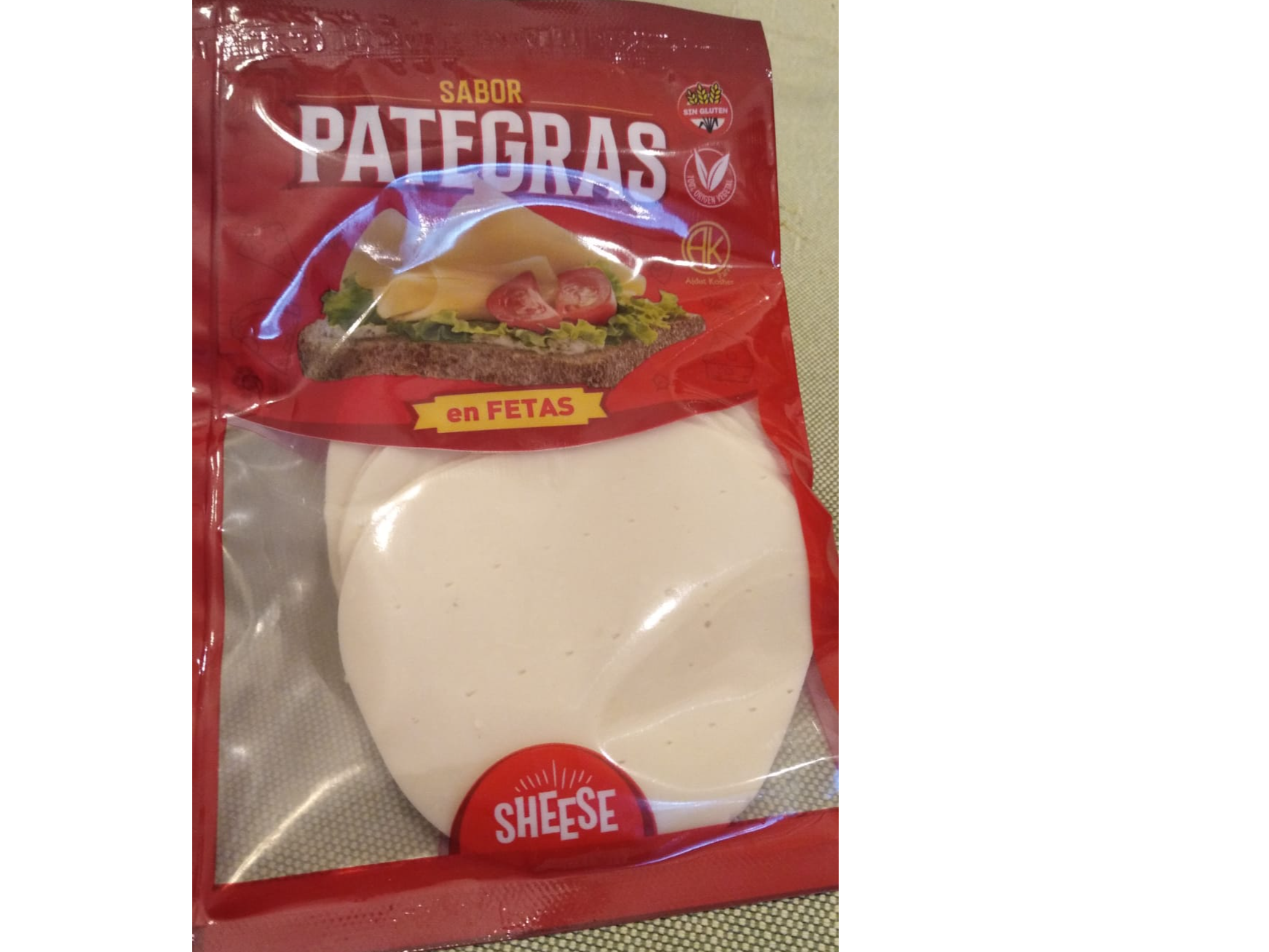 Sheese Pategras en fetas - 150gr