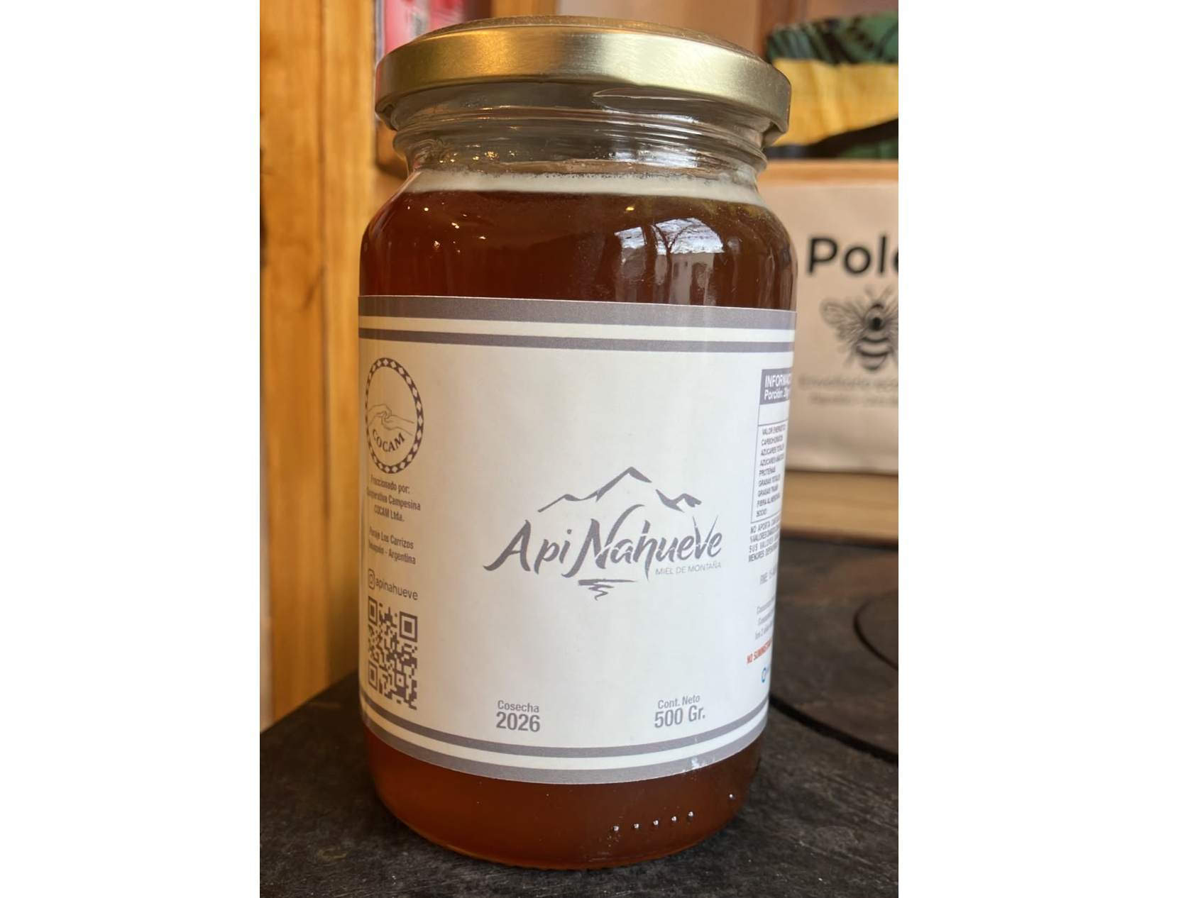Miel Pura "Api Nahueve" x 500 gr.