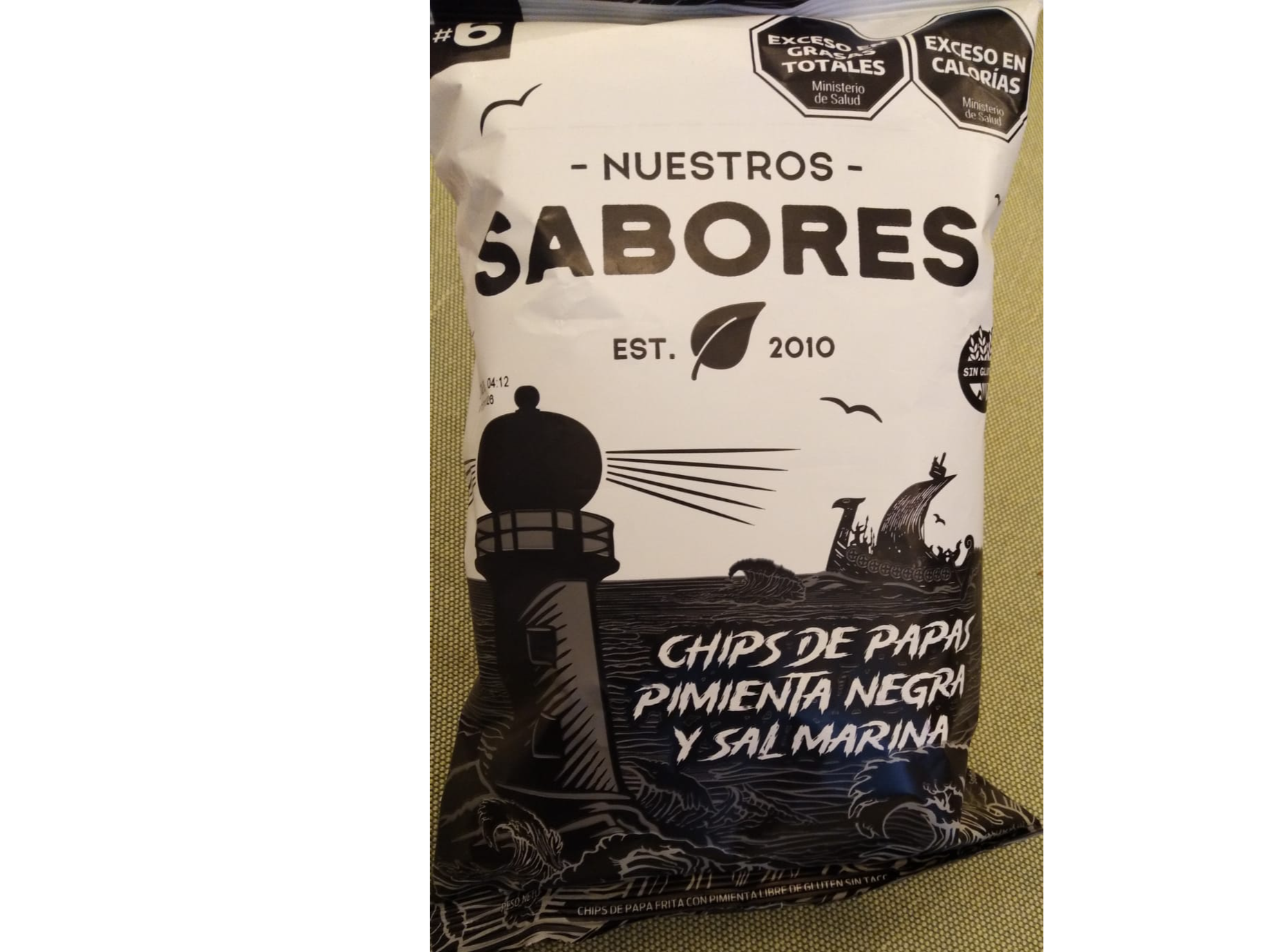 Nuestros Sabores - chips de papas 80 gr