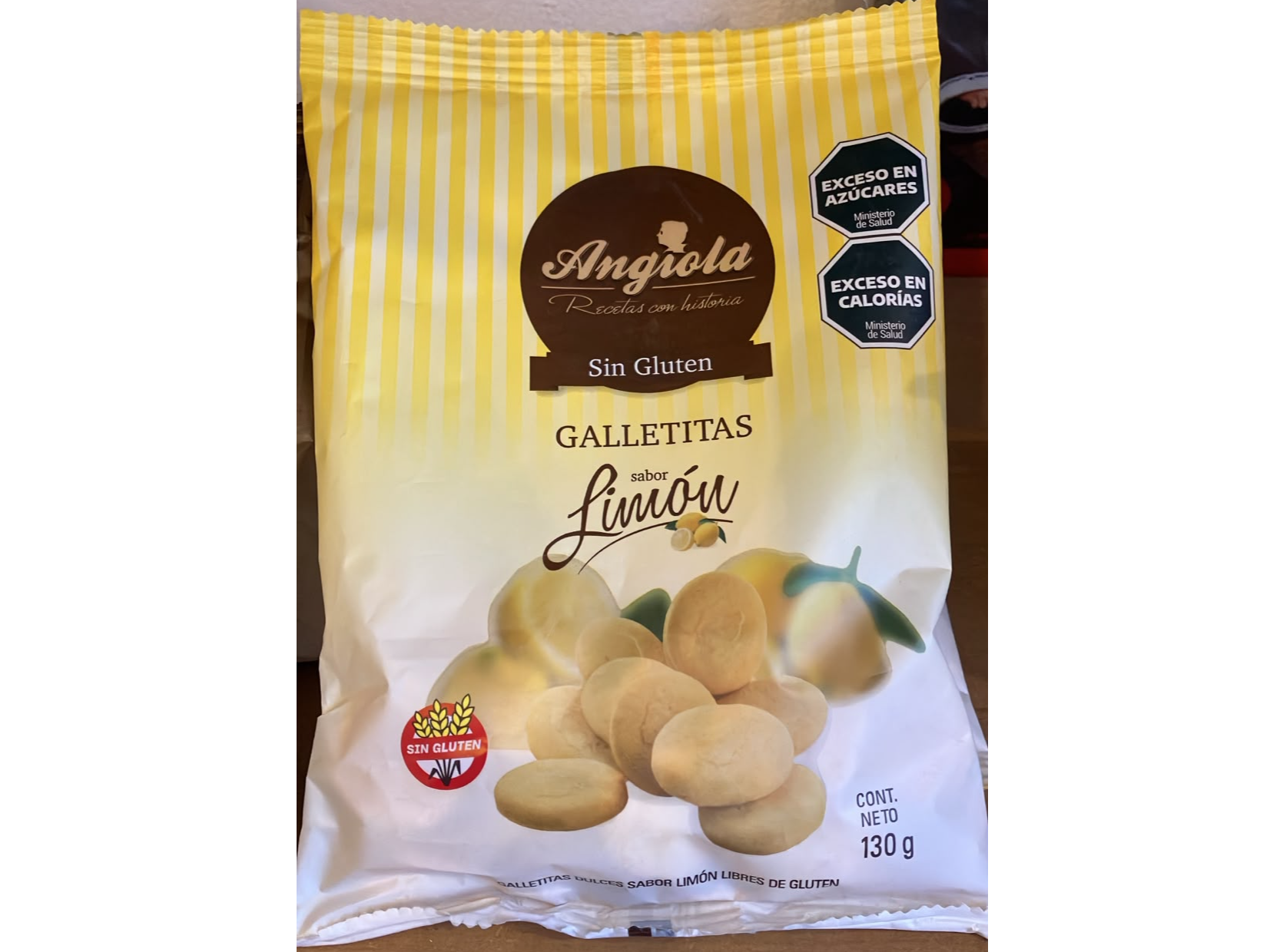 Galletitas Limón "Agiola"
