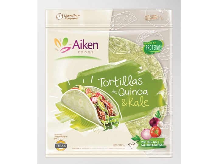 Tortillas de Quinoa y Kale "Aikén"