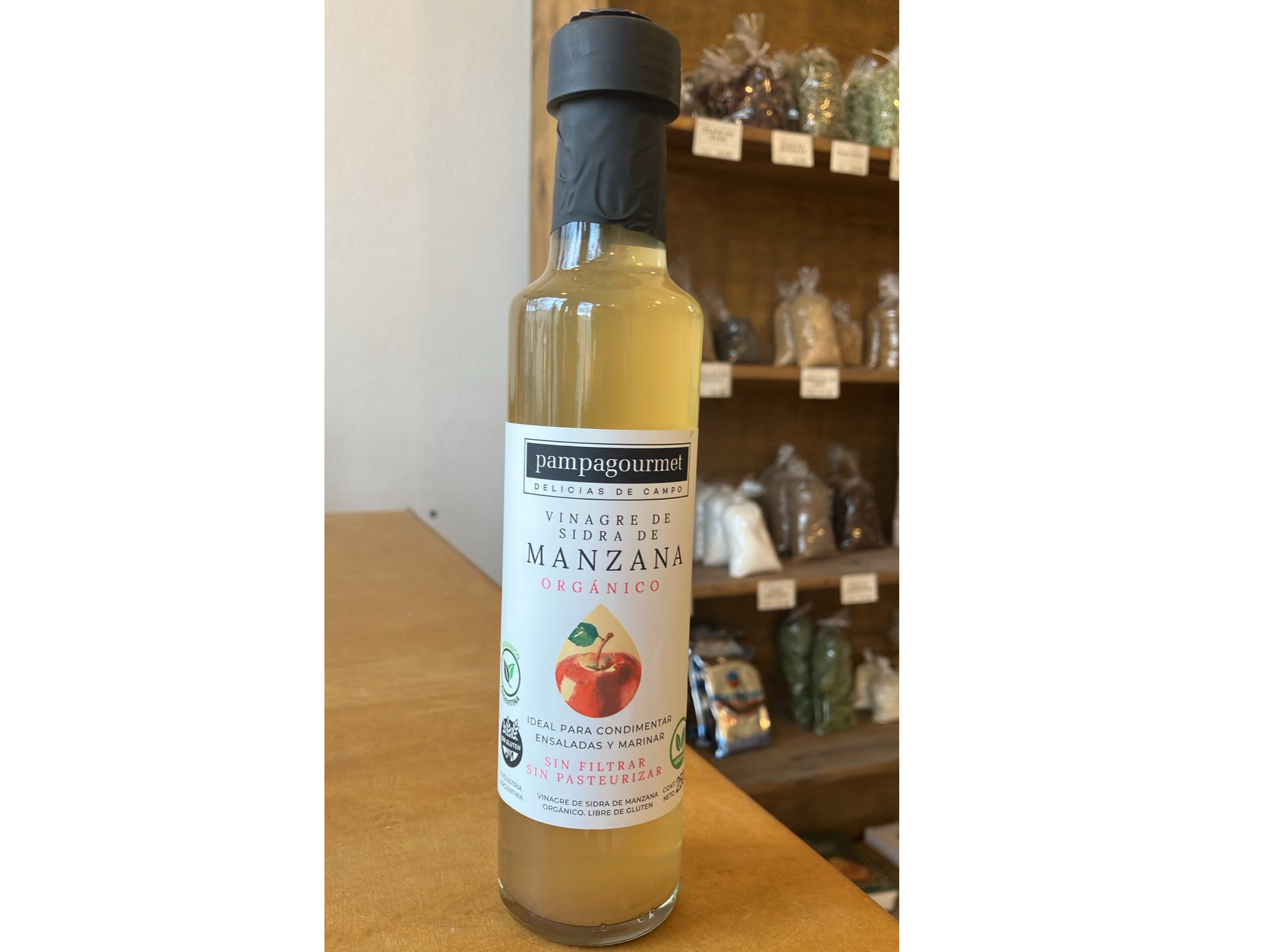 Vinagre de Manzana "Pampa Gourmet" 250 cc