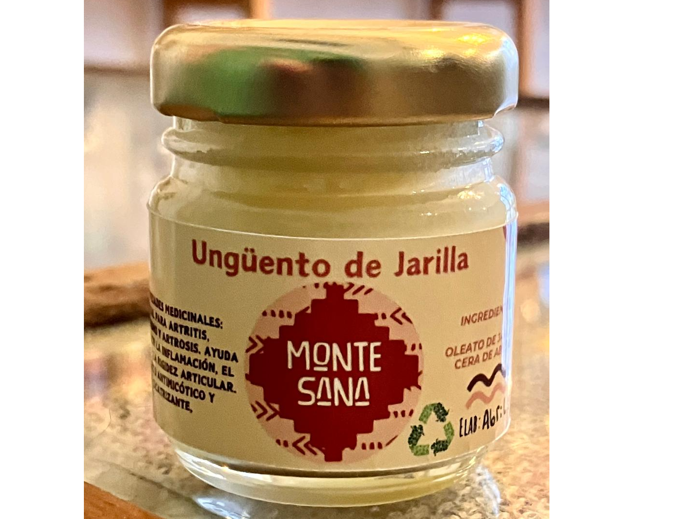 Ungüento de jarilla "Monte Sana" x 40 gr.