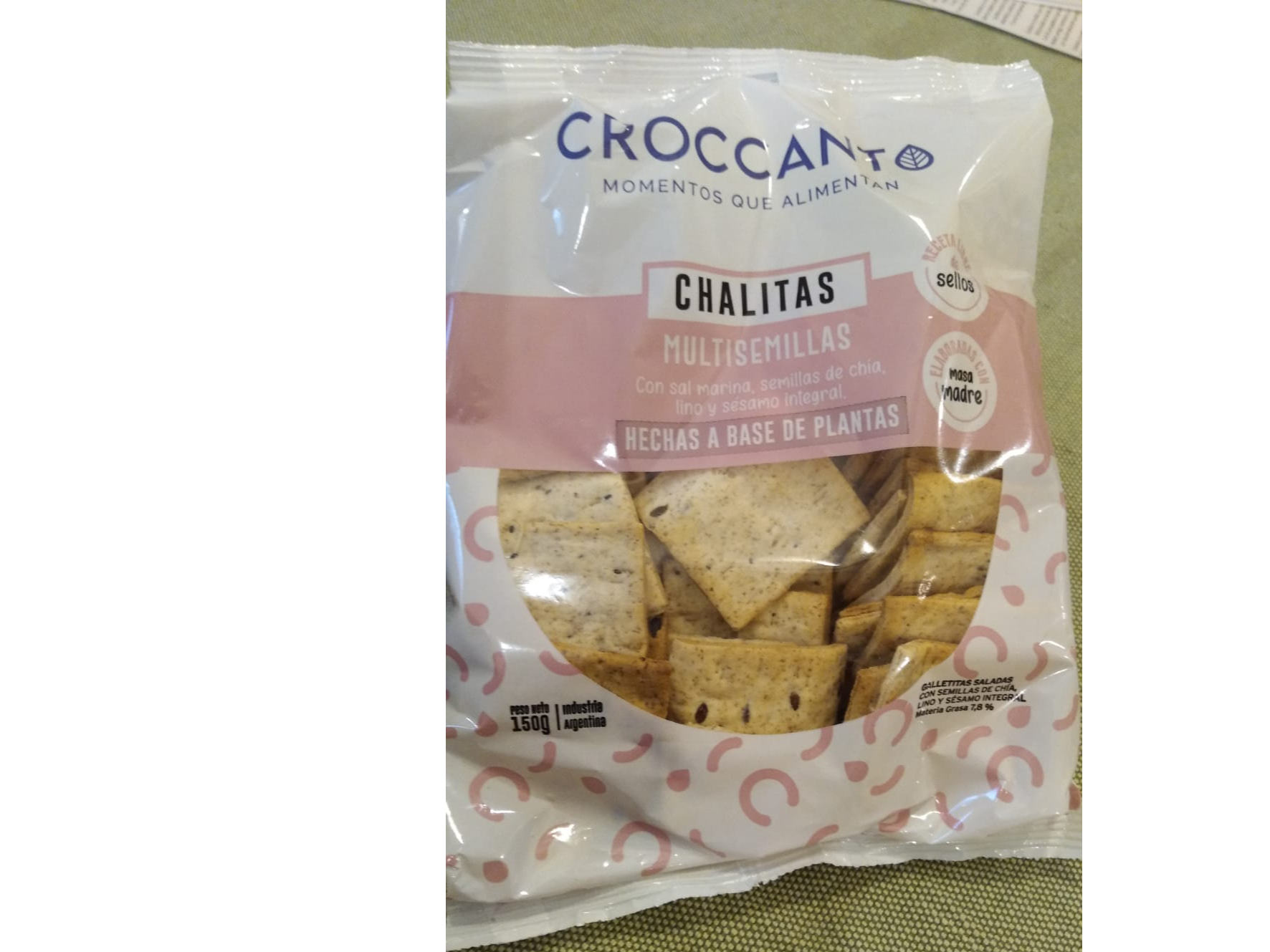 Croccanto chalitas multisemillas 150 gr