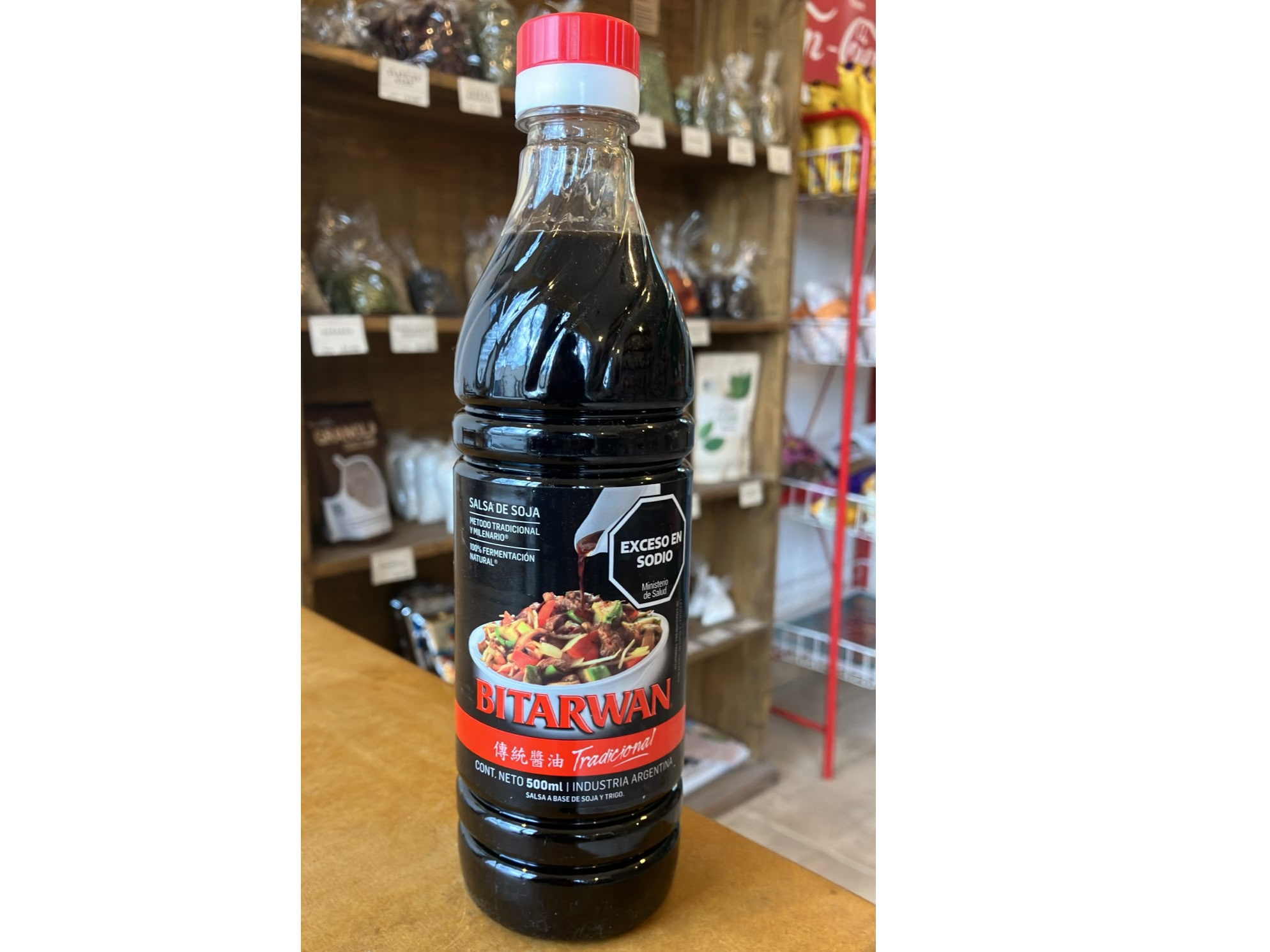 Salsa de Soja Tradicional "Bitarwan" 500 cc