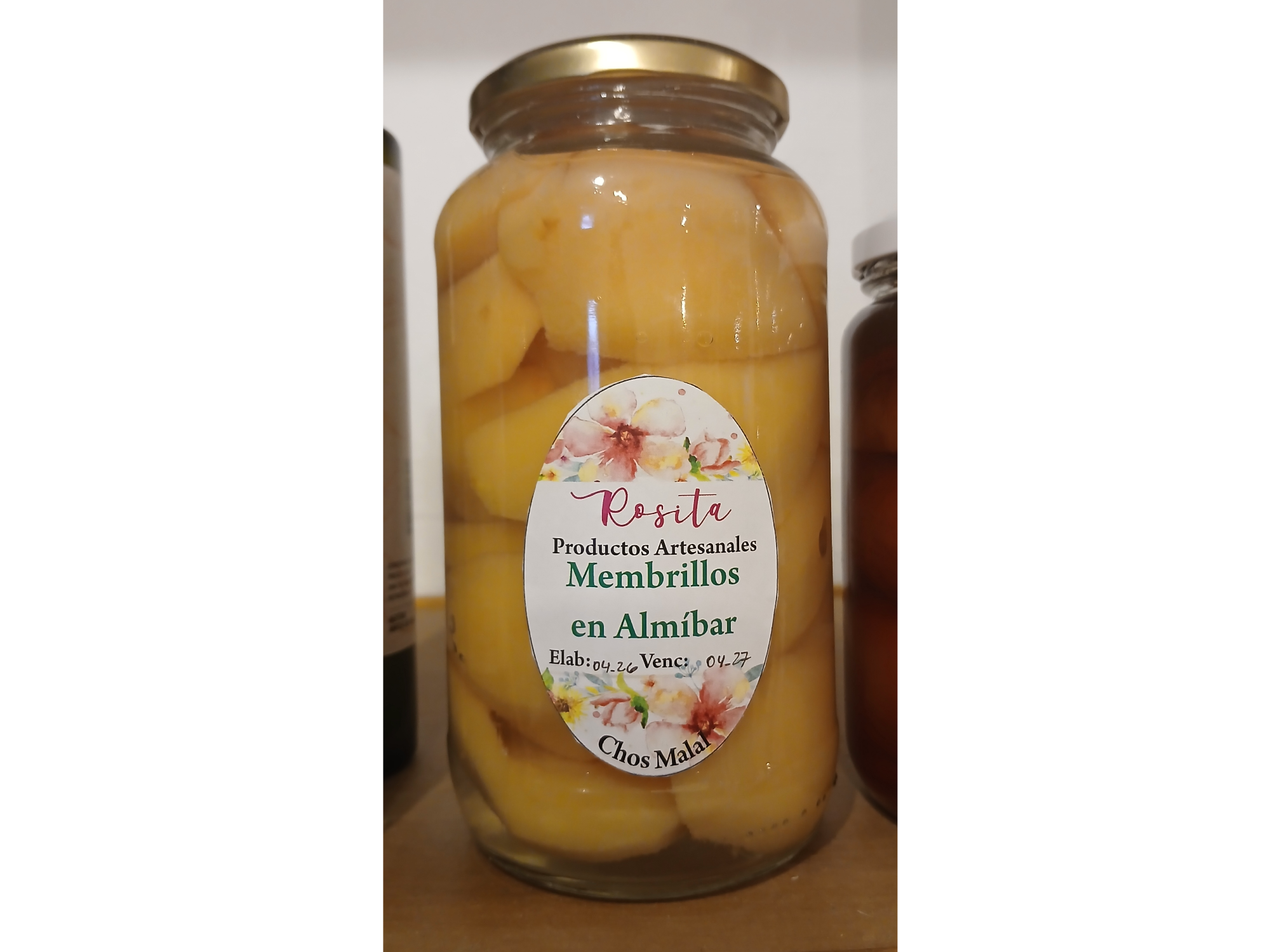Membrillos en almíbar "Rosita"